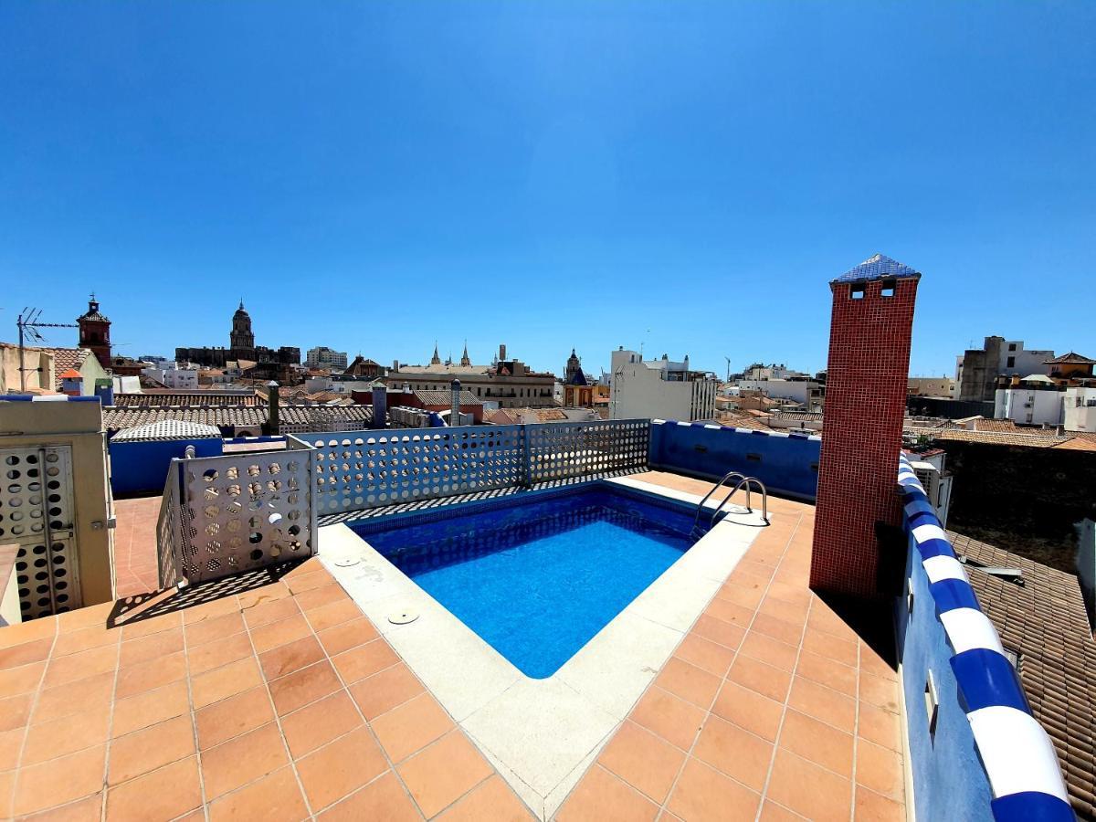 Marinac33 Precioso Apartamento Con Piscina En El Centro De Malaga Appartement Buitenkant foto